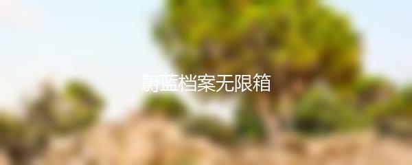蔚蓝档案无限箱