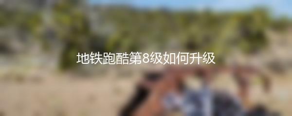 地铁跑酷第8级如何升级