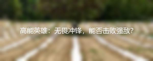 高能英雄：无畏冲锋，能否击败强敌？