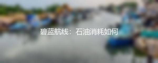 碧蓝航线：石油消耗如何