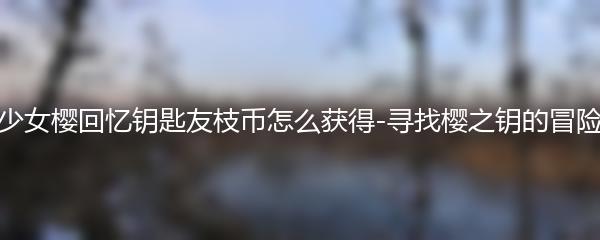 魔卡少女樱回忆钥匙友枝币怎么获得-寻找樱之钥的冒险之旅
