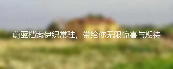 蔚蓝档案伊织常驻，带给你无限惊喜与期待