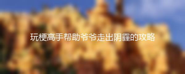 玩梗高手帮助爷爷走出阴霾的攻略