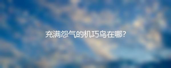 充满怨气的机巧鸟在哪？