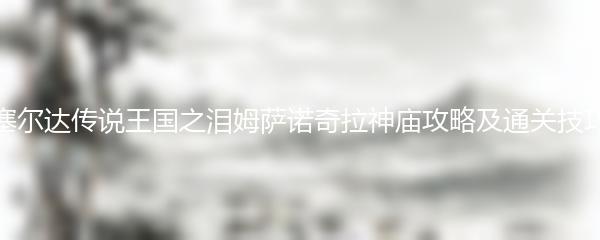 塞尔达传说王国之泪姆萨诺奇拉神庙攻略及通关技巧