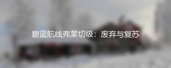 碧蓝航线弗莱切级：废弃与复苏