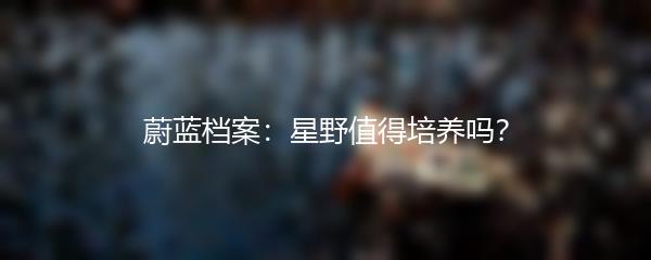 蔚蓝档案：星野值得培养吗？