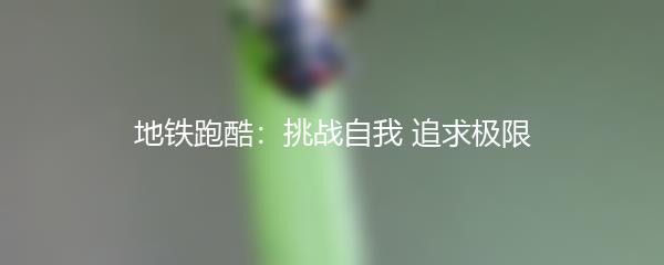 地铁跑酷：挑战自我 追求极限