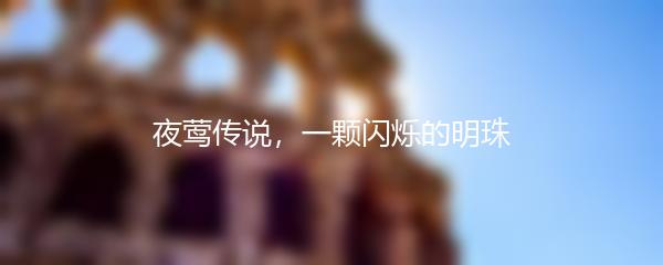 夜莺传说，一颗闪烁的明珠