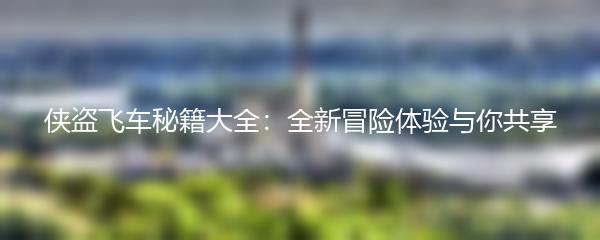 侠盗飞车秘籍大全：全新冒险体验与你共享