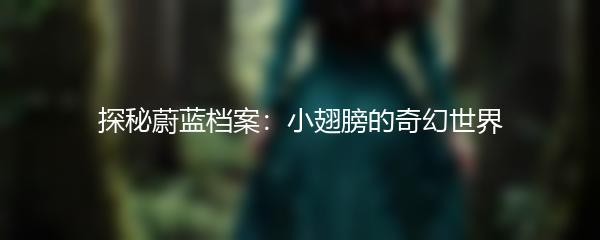 探秘蔚蓝档案：小翅膀的奇幻世界