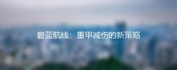 碧蓝航线：重甲减伤的新策略