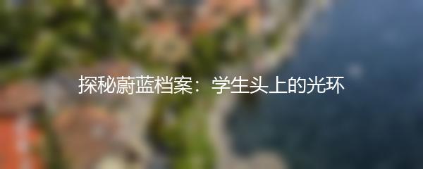探秘蔚蓝档案：学生头上的光环