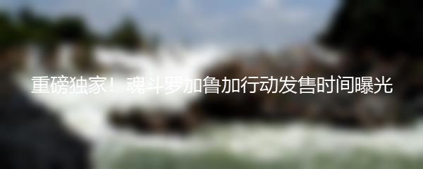 重磅独家！魂斗罗加鲁加行动发售时间曝光