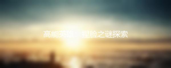 高能英雄：捏脸之谜探索