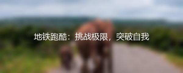 地铁跑酷：挑战极限，突破自我