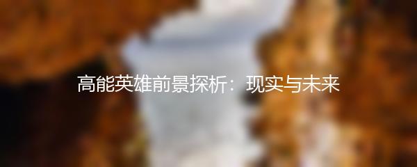 高能英雄前景探析：现实与未来