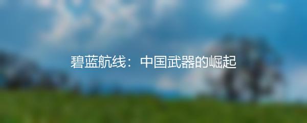 碧蓝航线：中国武器的崛起