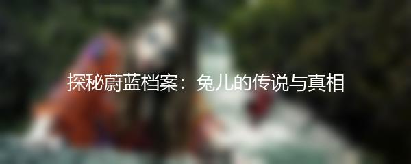 探秘蔚蓝档案：兔儿的传说与真相