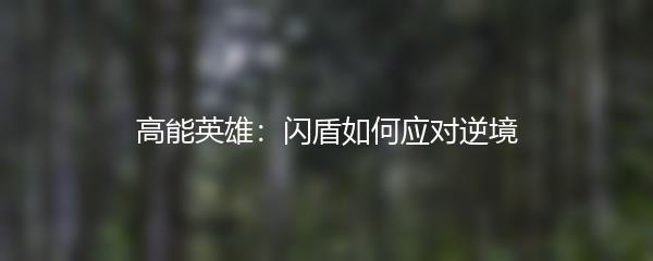 高能英雄：闪盾如何应对逆境