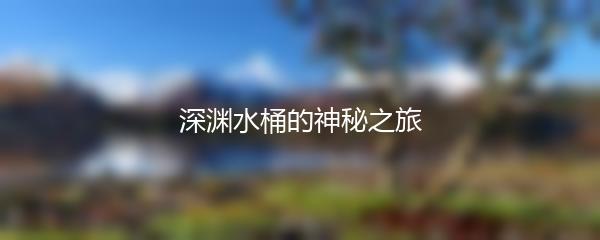 深渊水桶的神秘之旅