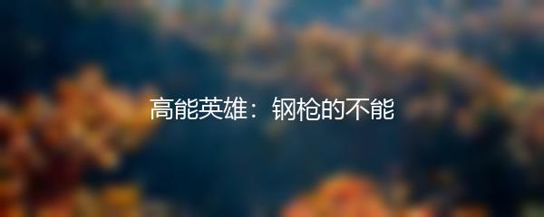 高能英雄：钢枪的不能