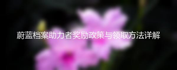 蔚蓝档案助力者奖励政策与领取方法详解
