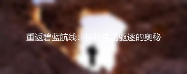 重返碧蓝航线：探秘鱼雷驱逐的奥秘