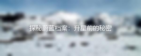 探秘蔚蓝档案：升星前的秘密