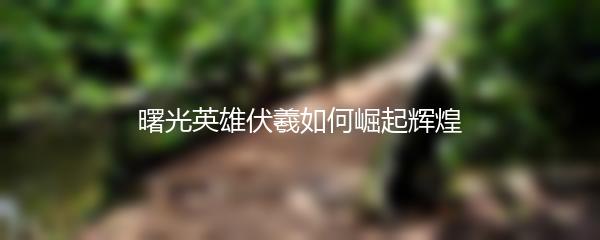 曙光英雄伏羲如何崛起辉煌