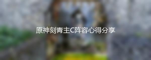 原神刻青主C阵容心得分享